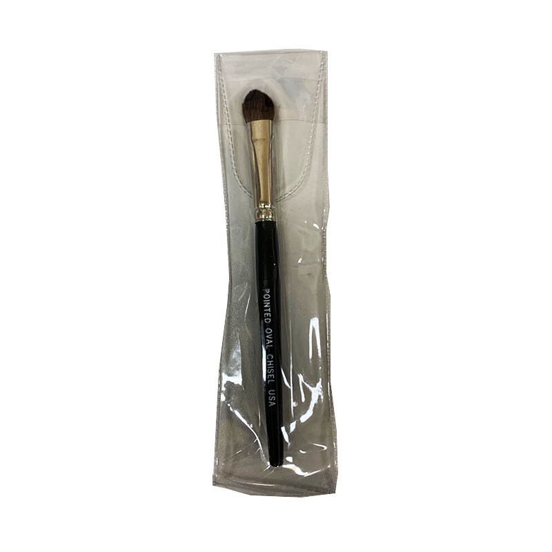 USA Made Pointed Oval Chisel Black Handle 5.5"