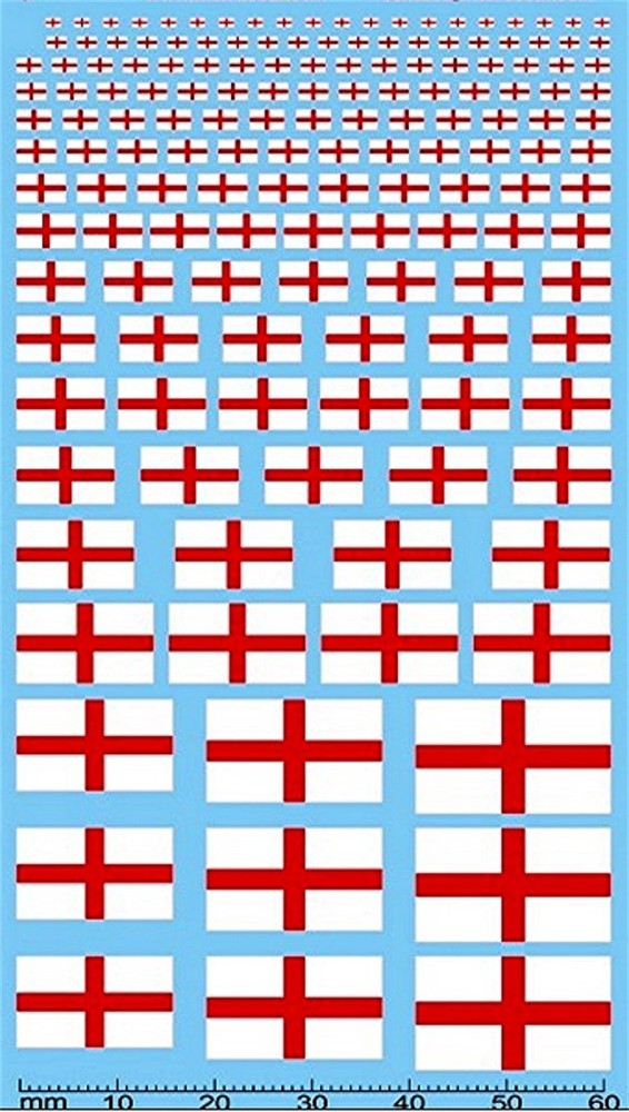 Flags England Drapeaux England 1:32 Decal Decals
