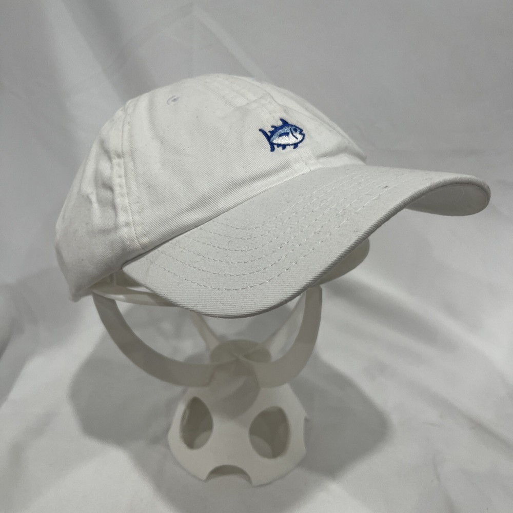 Southern Tide White Skipjack Hat Cap One Size Adjustable Strap