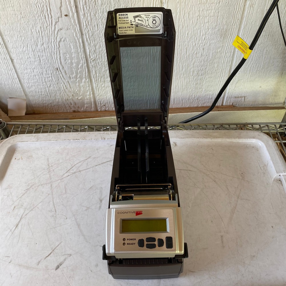 Cognitive TPG CXT2-1300 Thermal Barcode Label Printer Sold As Is
