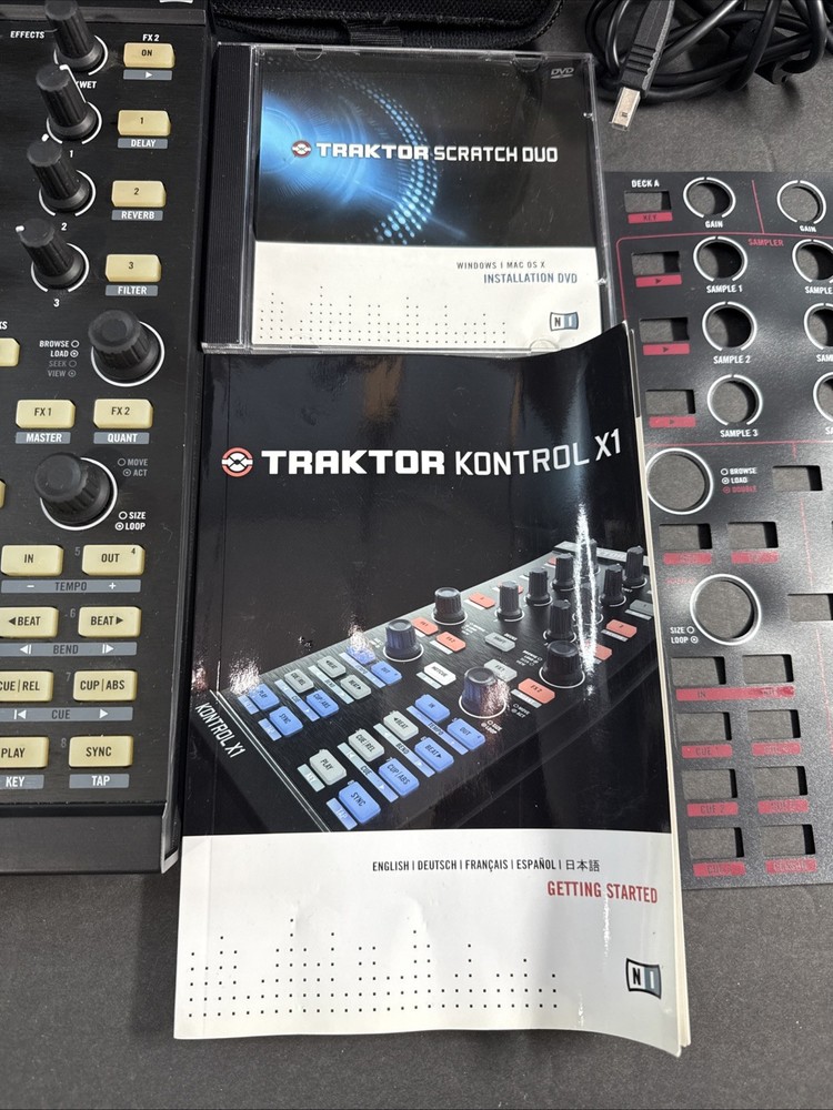 Native Instruments TRAKTOR KONTROL X1 MK1 DJ Controller Mixer Effector Looper