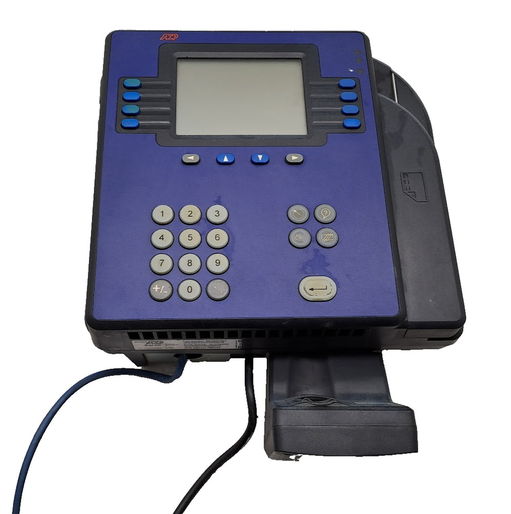 ADP 4500 Employee Time Clock Quick Punch Touch ID by Kronos