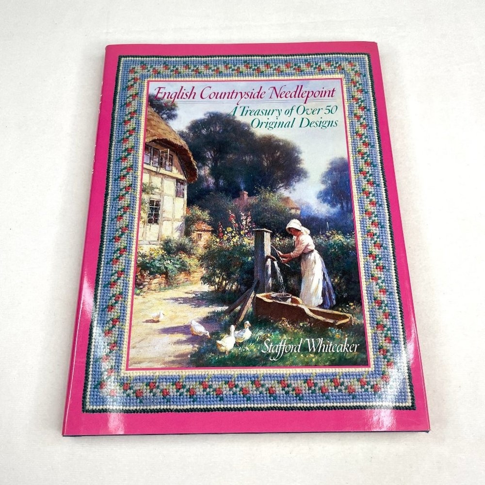 English Countryside Needlepoint Book