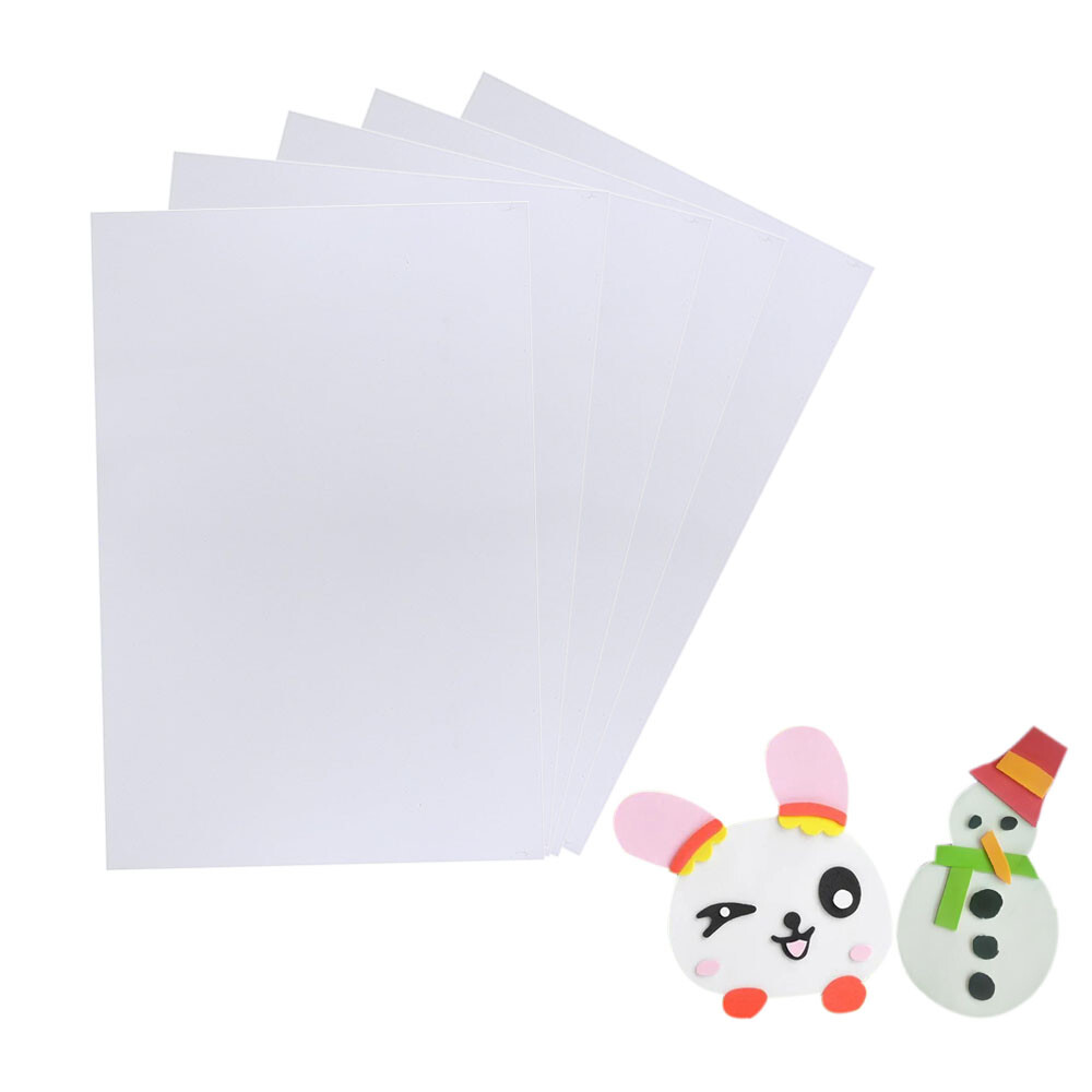5 Sheets A4 & 2mm Foam Sheets, EVA for Crafts, DIY, Artistry