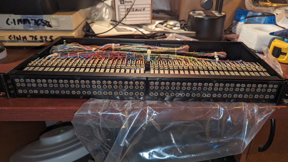 (1) ADC JKF-ZBKUAI Vectorized Jackfield Patchbay NEW