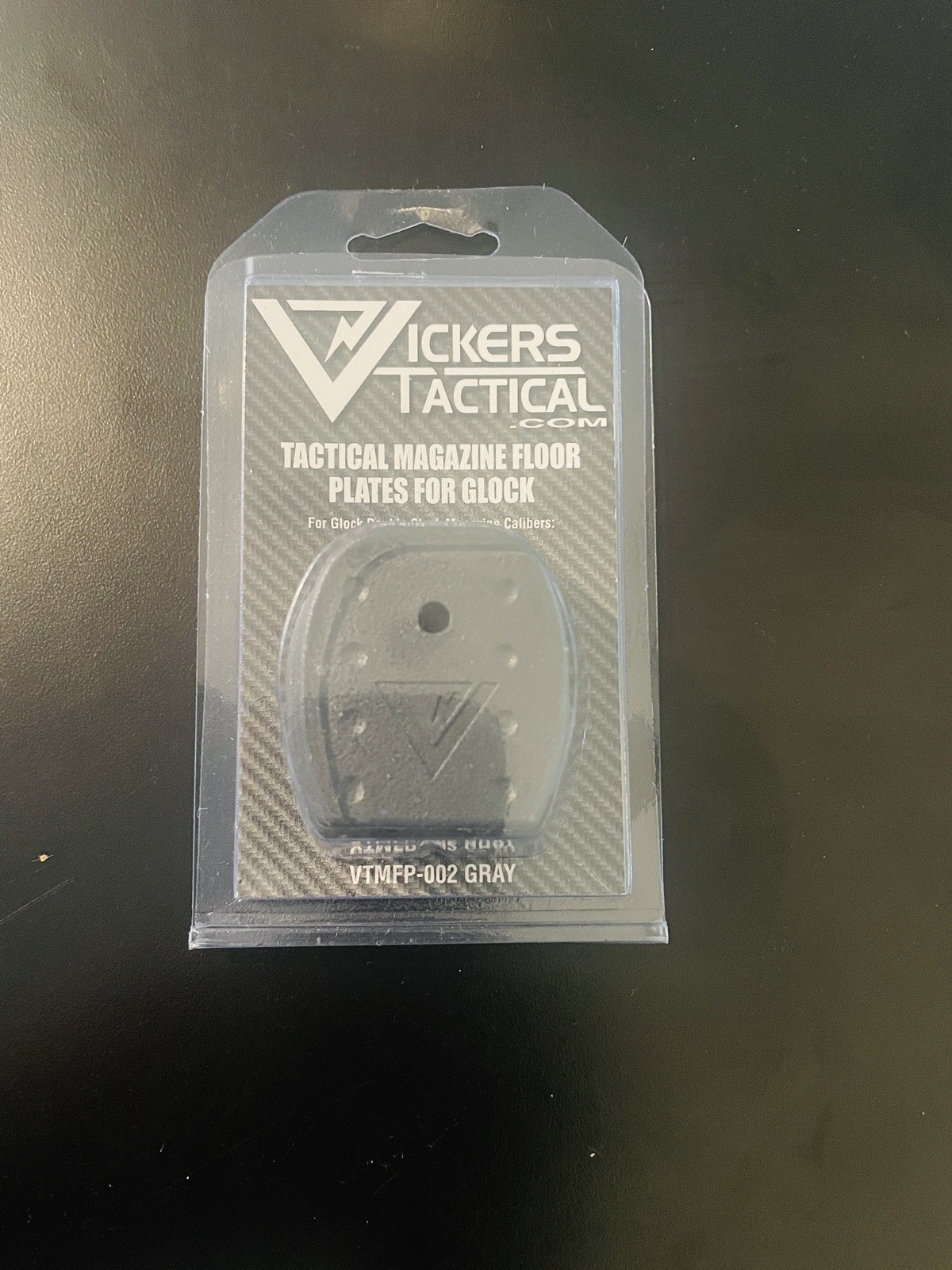 Vickers Tactical Glock 20/21 Magazine Floor Plate Basepad Gray USED SEE PHOTOS