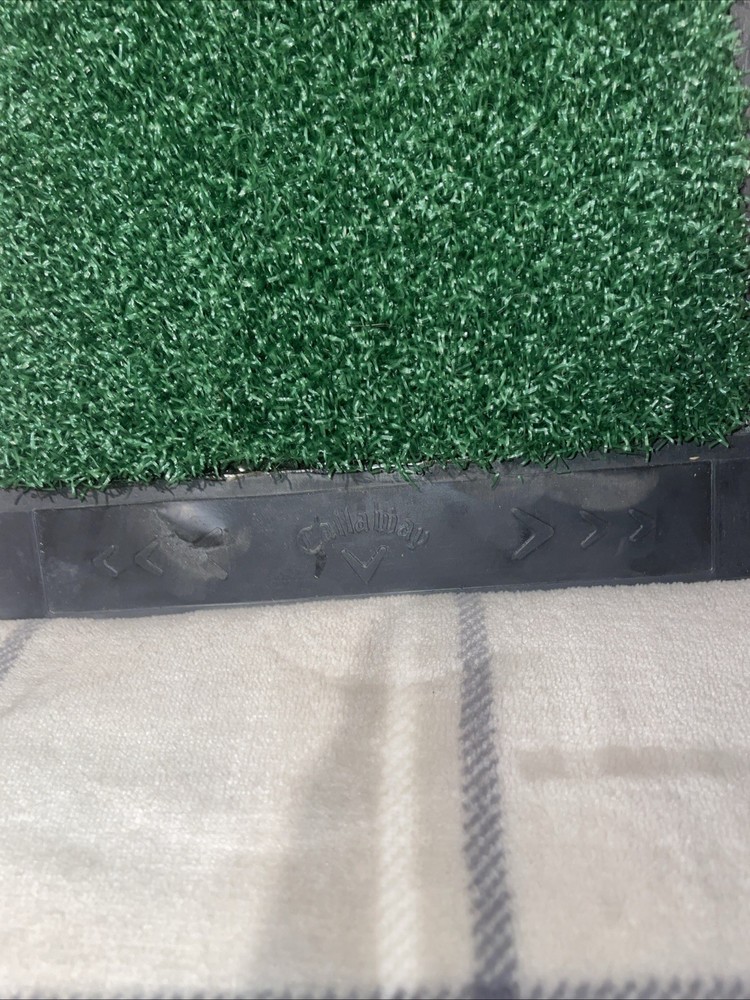 Callaway Assorted Soft Flight Golf Balls & Launch Zone Hitting Mat W/Rubber Back