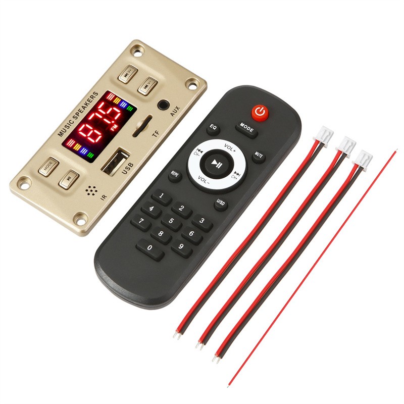 Car Bluetooth 5.0 Speaker Module MP3 Decoder Board Music Car Desktop