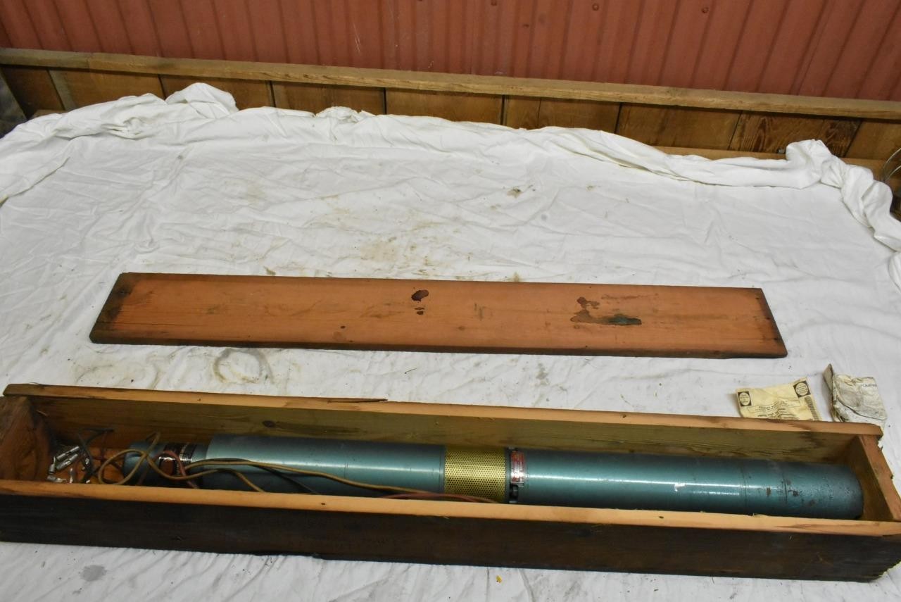 NOS Peerless Submersible 4" Well Pump 4SM150C 4SM-150-C 1-1/2 HP 3 PH