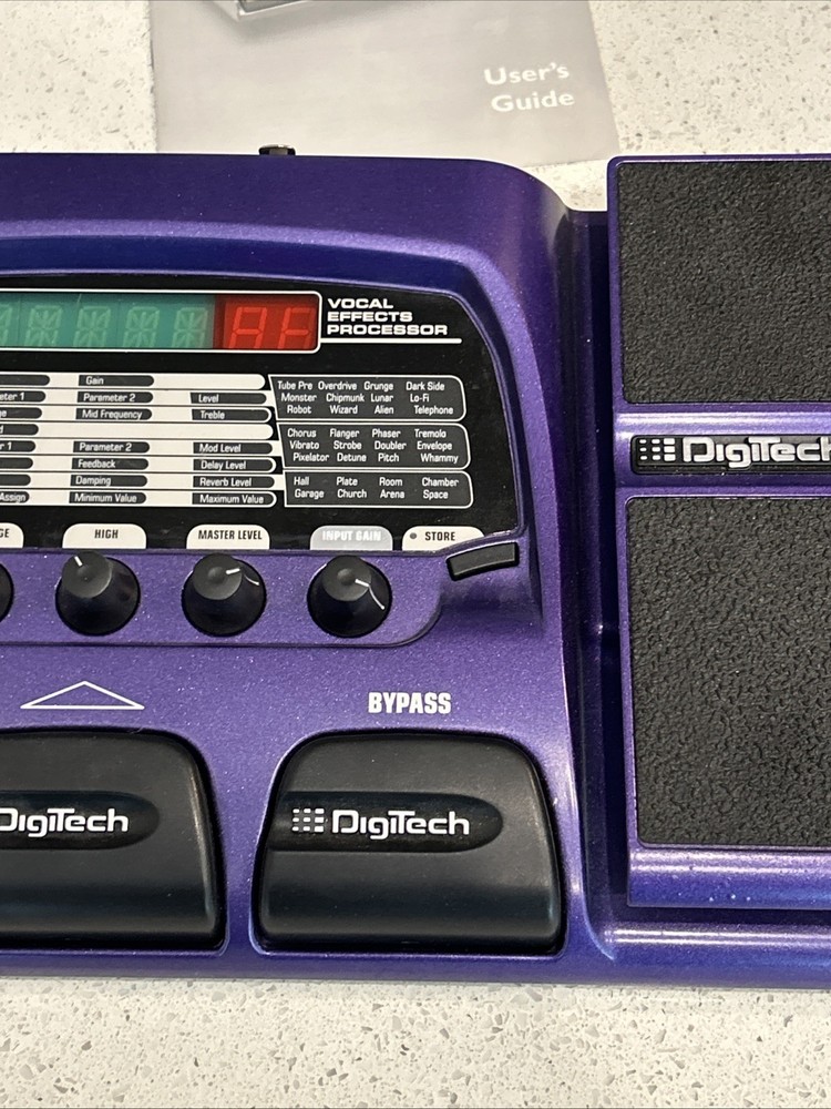 DigiTech Vocal 300 Vocal Multi-Effects Complete Box