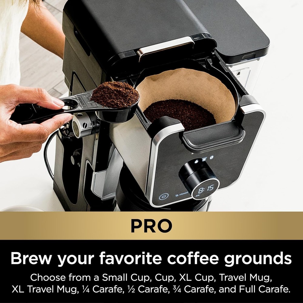 Ninja DualBrew Pro 12-Cup Coffee Maker, Black