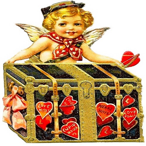 30 Custom Cupid Postman Personalized Address Labels