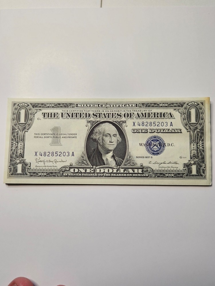 ✯1957-B $1 Silver Certificate UNC Lot Sequential CU Consecutive Blue Seal ✯