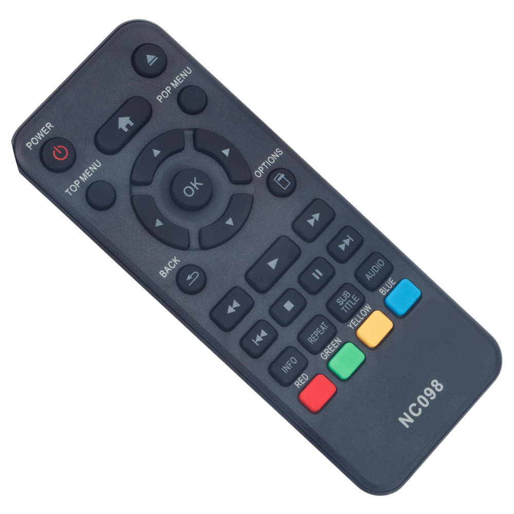 NC098 Replace Remote Control for Philips Blu-Ray Disc DVD Player BDP1502/F7