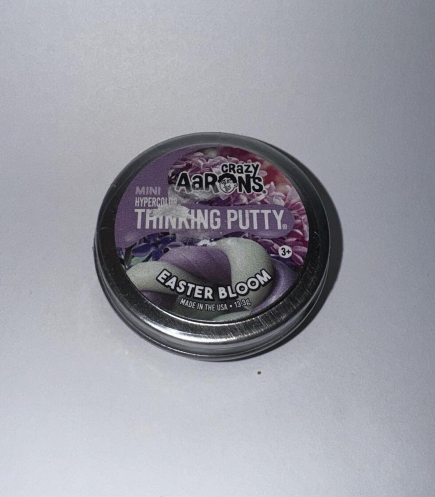 CRAZY AARON'S Mini Thinking Pty ~Made USA~ EASTER BLOOM ~ Hypercolor Tin ~SEALED
