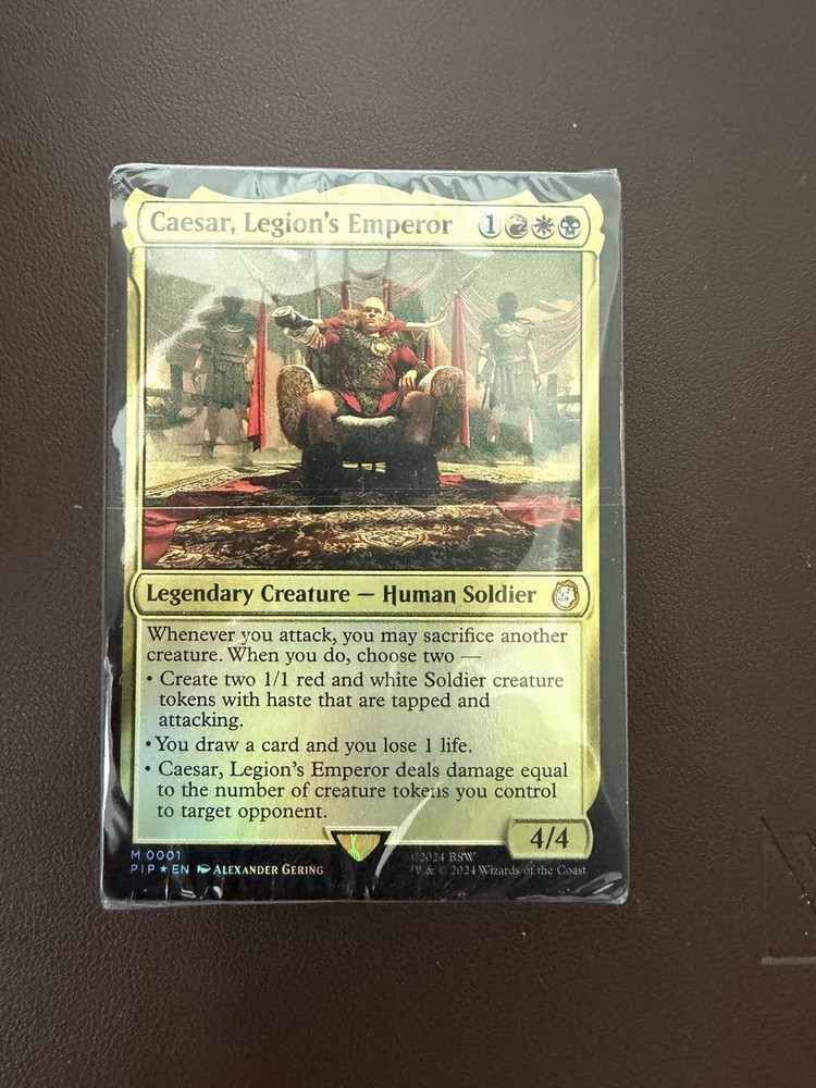MTG Hail Caesar Commander Deck - DECK ALONE