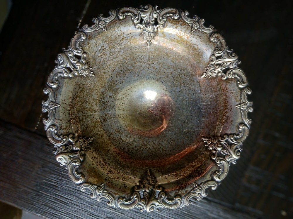 Wallace Sterling Silver Compote
