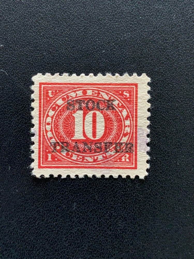 Scott # RD34 - Stack Transfer Stamp -Used