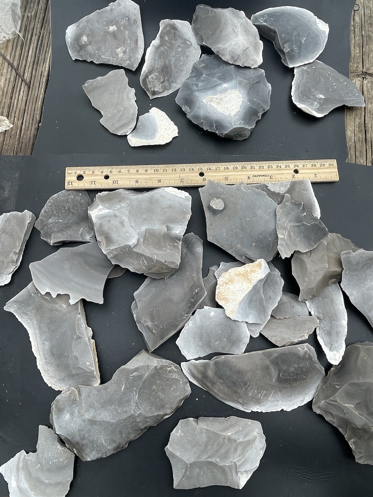 3 Pounds Of High Quality Georgetown FlintSpalls( Big Spalls) Flint Knapping