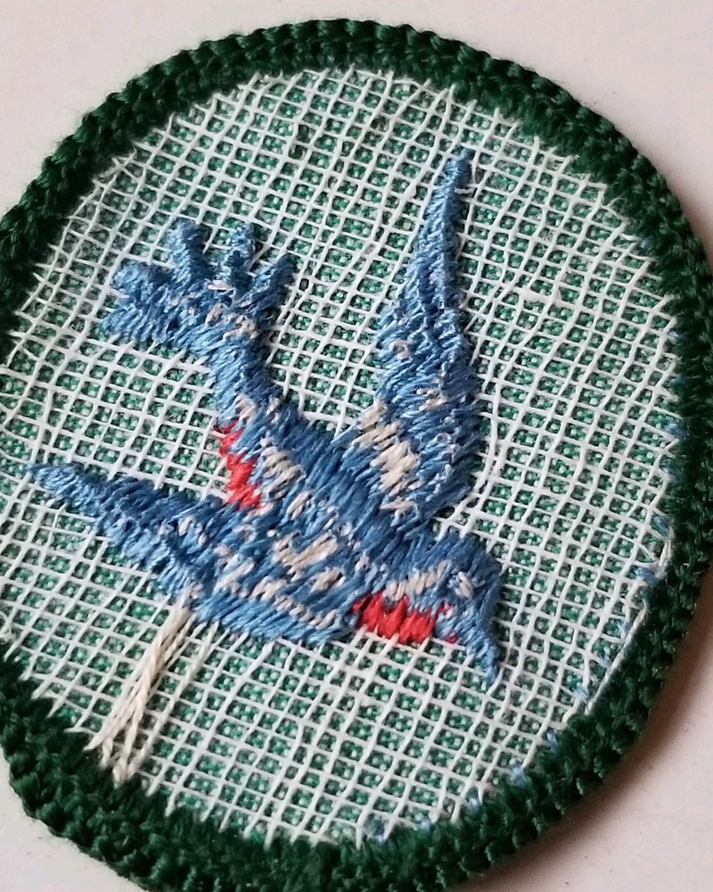 Blue Swallow Patch