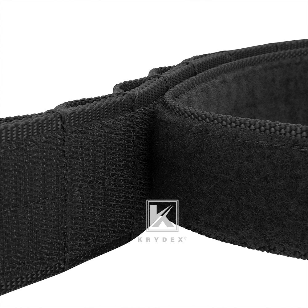 KRYDEX Tactical Base Belt EDC Under Loop Inner Belt 1.5inch Duty Concealed Carry