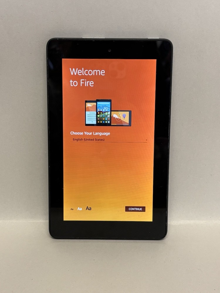Amazon Fire 7 Tablet & Case Bundle #5093
