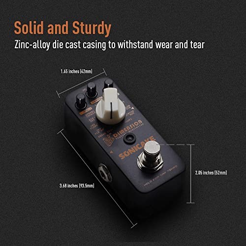 SONICAKE Modulation Pedal Modulation Guitar Pedal Phaser Assorted Colors