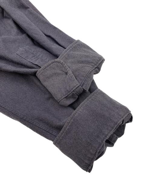 Graphpaper OVERSIZED BD PULLOVER SHIRT gray ＧＭ224-500043Ｂ