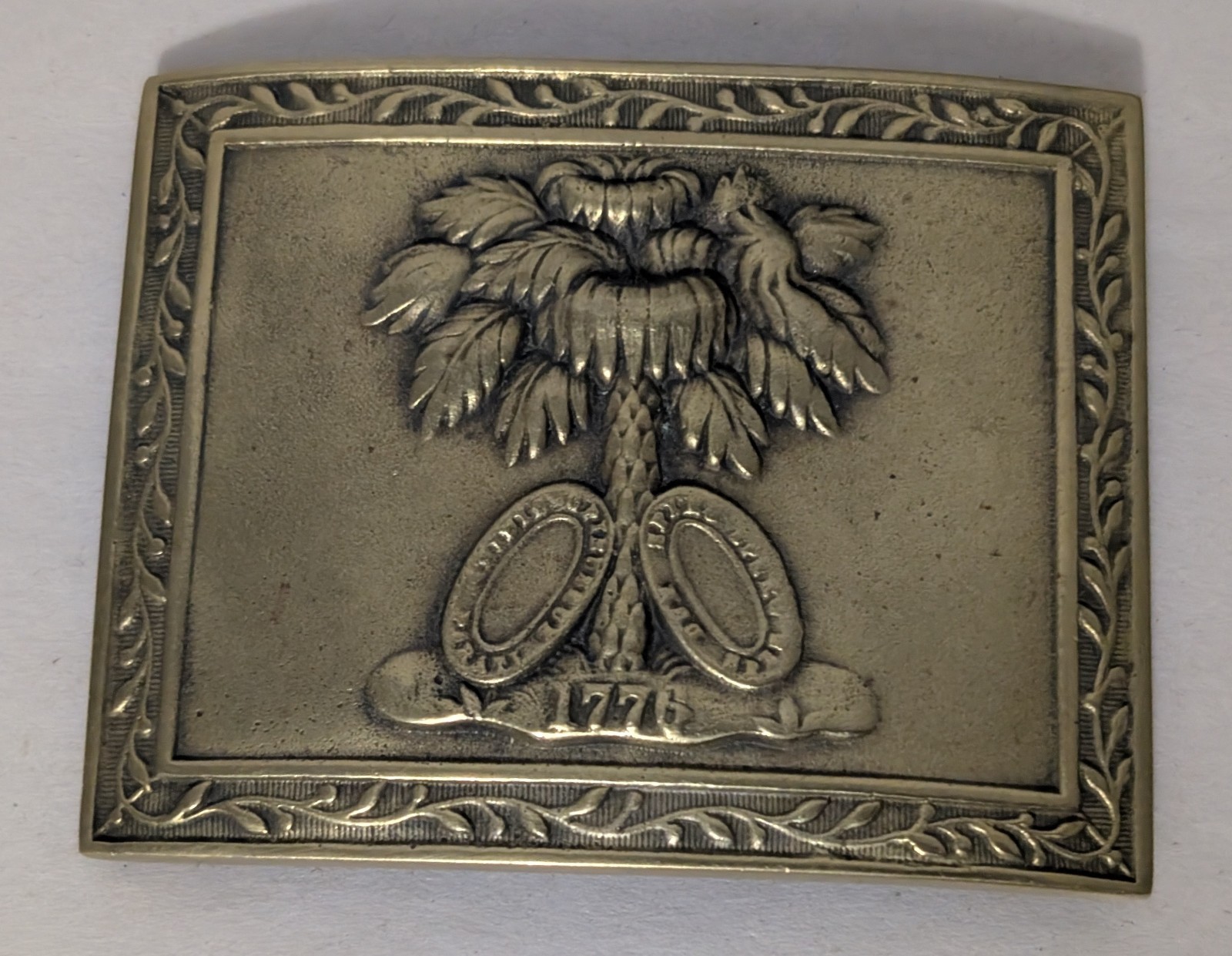 U.C.V. / C.S.A South Carolina Confederate Veterans Belt Buckle Brasa Replica