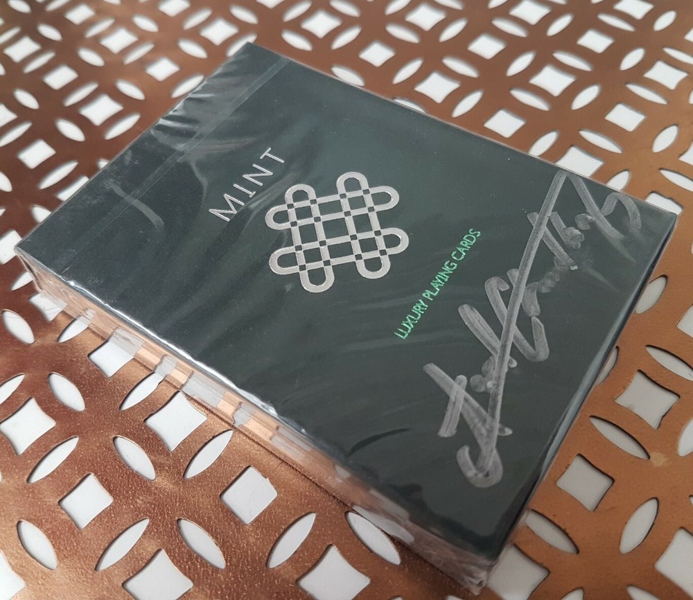Signed Mint Cucumber V2 Playing Cards New & Sealed Marked Deck