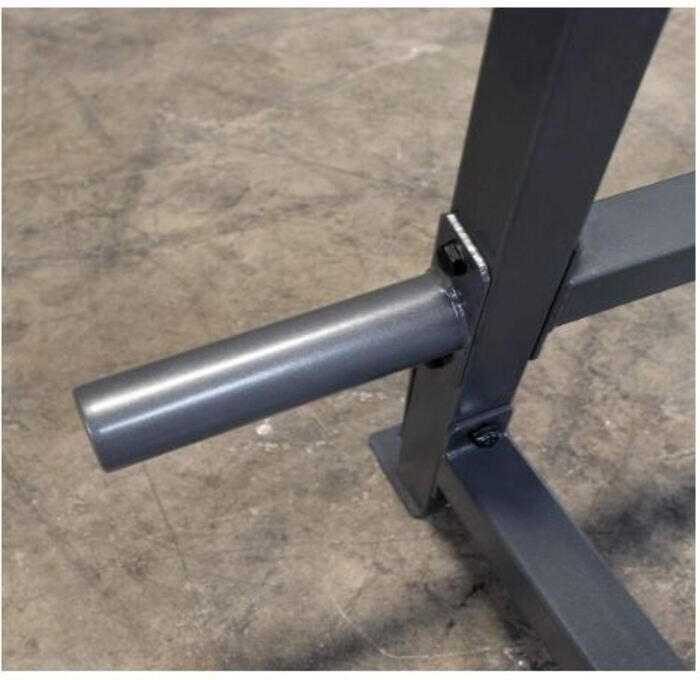 Body-Solid Powerline Adjustable Multi-Function Barbell Rack, 600 LB Capacity