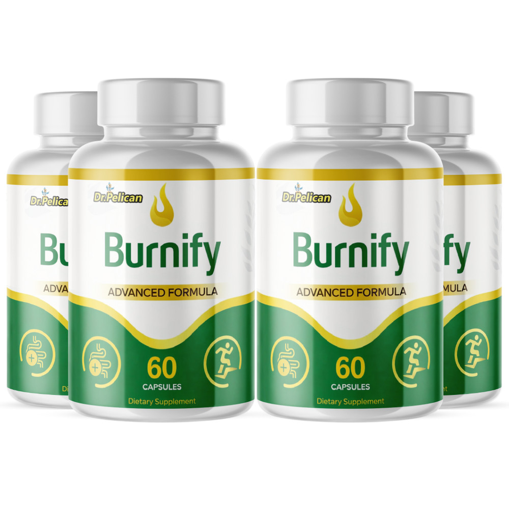 Burnify-  Keto & Weight Support- 4 Bottles- 240 Capsules