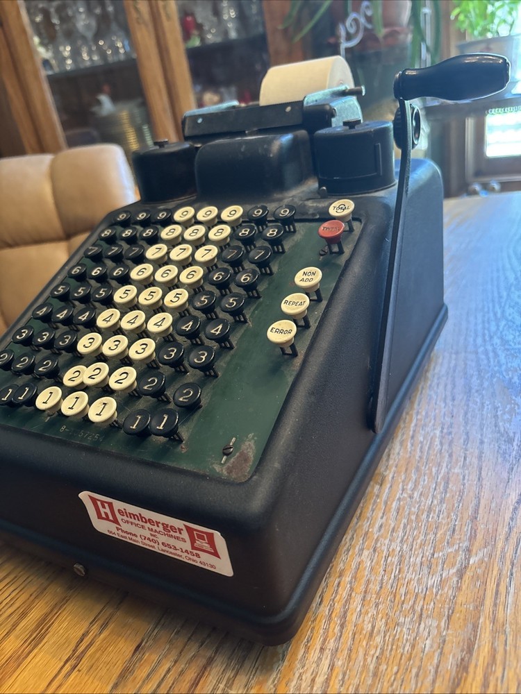 1920s Antique Manual Burroughs Adding Machine 280