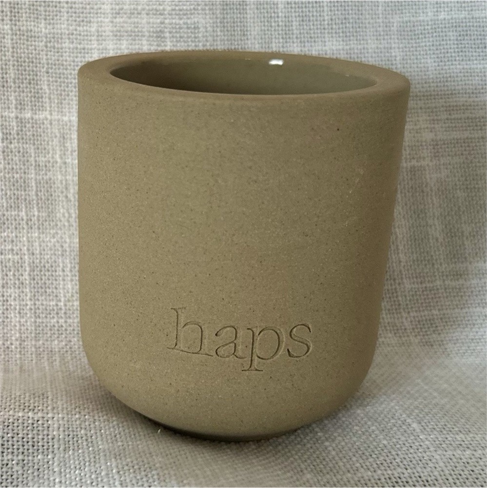 Haps beige candle holder