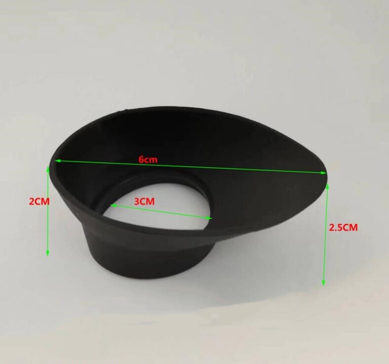 2PCS Inner Diameter 30mm Rubber Eye Guards for Microscope Telescope Eyepiece