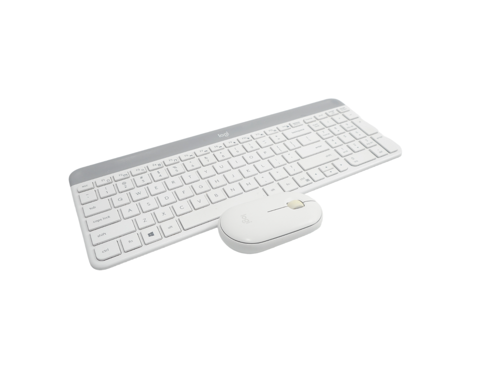 Logitech MK470 Slim Ultra Quiet Wireless Keyboard Mouse Combo -