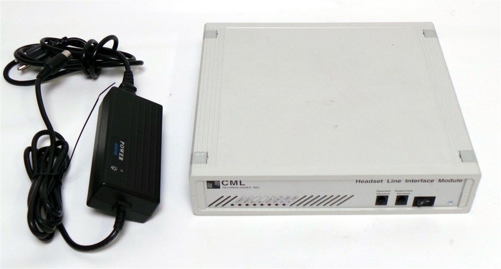 CLM Technologies Headset Line Interface 911 Voice Data Communication Module