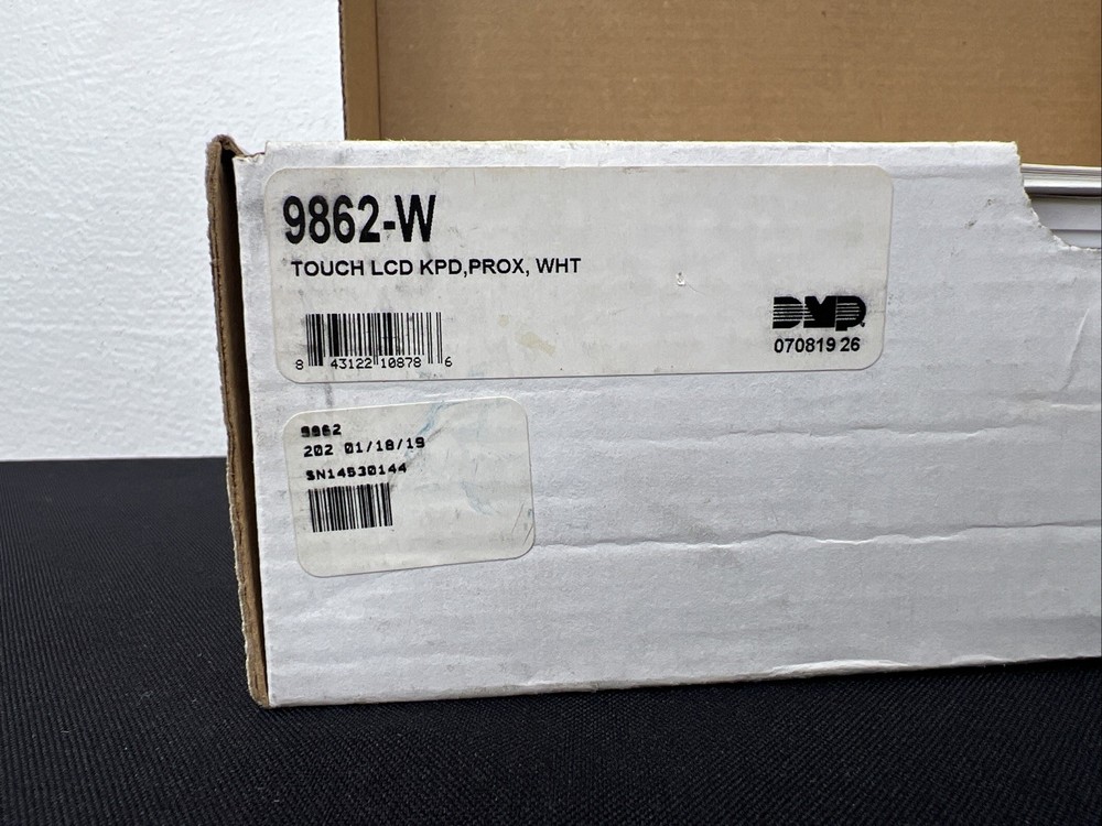✅ DMP 9862-W WIRELESS TOUCHSCREEN KEYPAD OPEN BOX