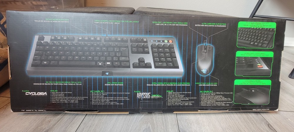 Raser Abyssus Essential Gaming Bundle (Keyboard And Mouse)