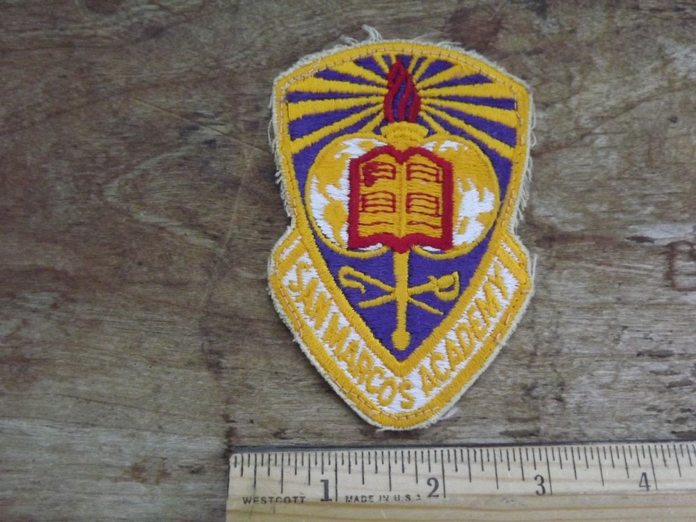 San Marcos Academy ROTC Patch - INV# C1290