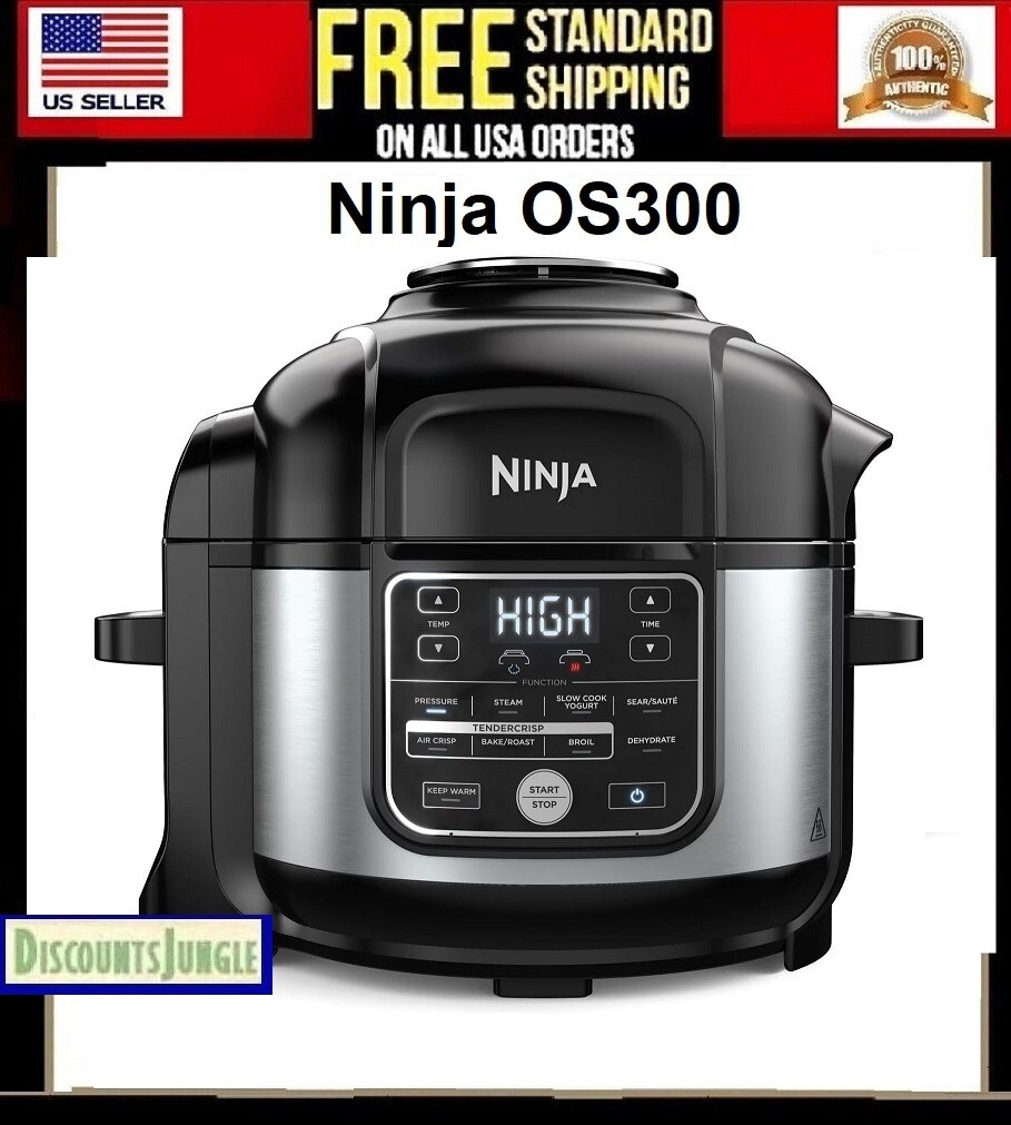 Ninja Foodi OS300 10-in-1 6.5-Quart Pro Pressure Cooker Air Fryer Indoor grill’s