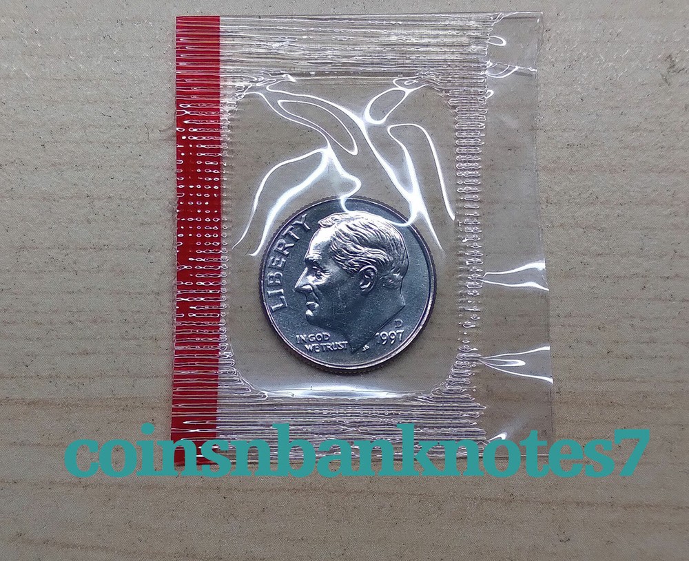 1997-D & P Roosevelt Dime BU Set