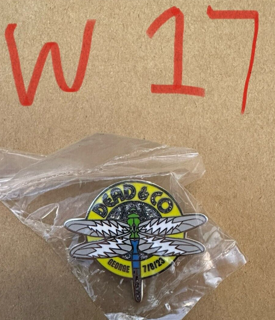 Dead And Company Pin Official 2022-2023 Tour Pin,VA/OH/IL/NY/NC/MA etc. Pick No.