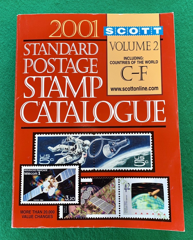 Scott 2001 Standard Postage Stamp Catalogue Vol 2 Countries Of The World C - F