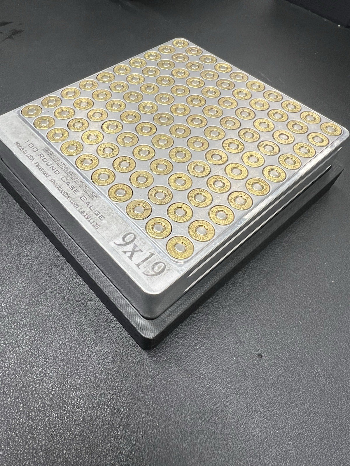 Hundo Shockbottle Case Gauge Riser & Ammo Marking Template. FREE SHIPPING!