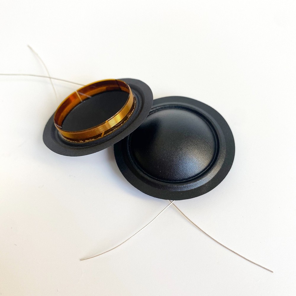 2 Replacement 1" Silk Diaphragms For Infinity Reference 2, 3 Tweeter 902-4606 8Ω