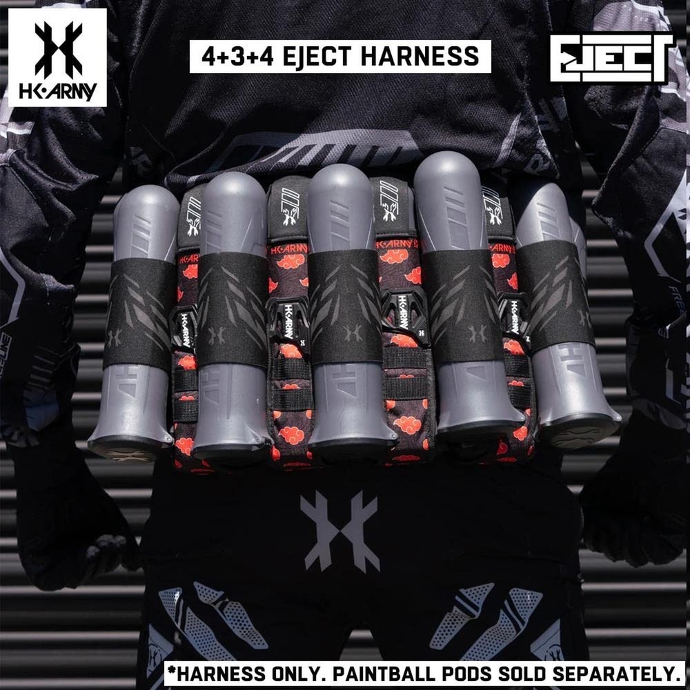 HK Army 4+3 Eject Paintball Harness Pod Pack - Devastation Kloud
