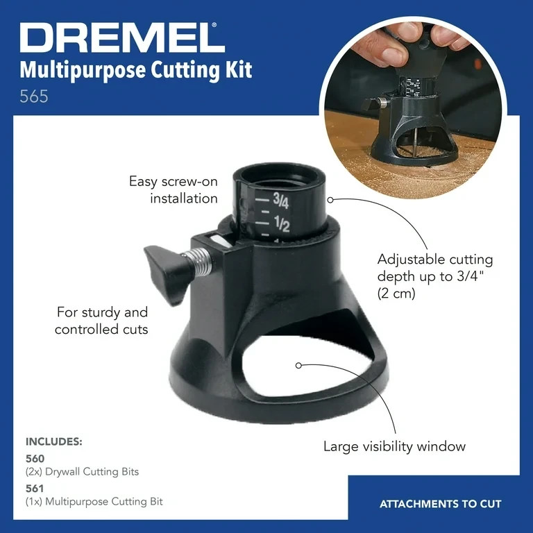 DREMEL 48-Piece kit - Includes Rotary tool, Shield, Grinding and Sharpening kit