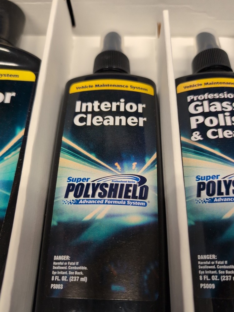 Super Polyshield Advanced Formula Car Detailing System Complete Kit New In Box