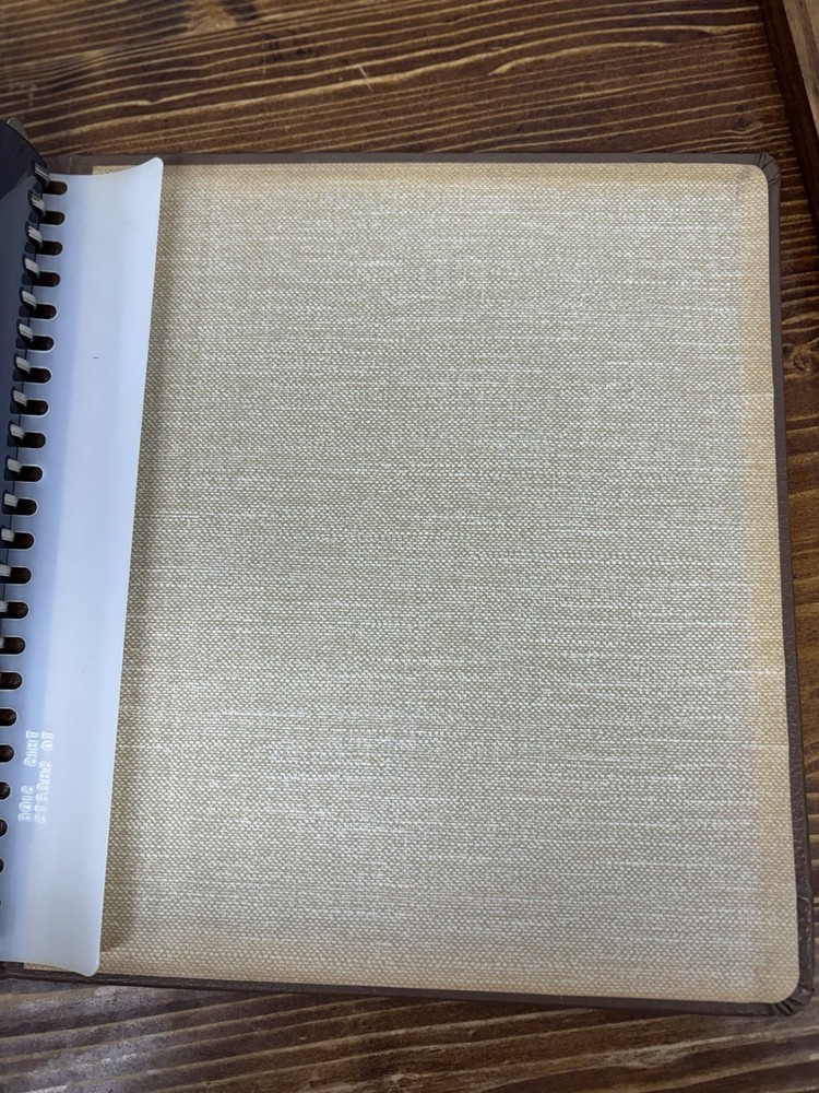 Vintage Post Office Stamp Collection Binder Old Eagle Logo